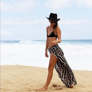 Indah Printed Petal Split Pant in Zulu Free People